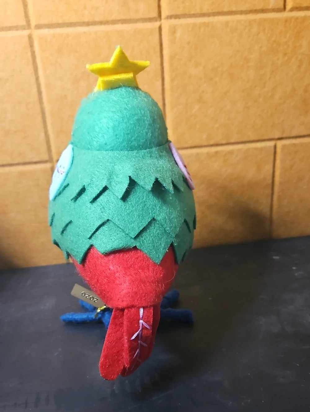 Retired  Felt Owl Christmas